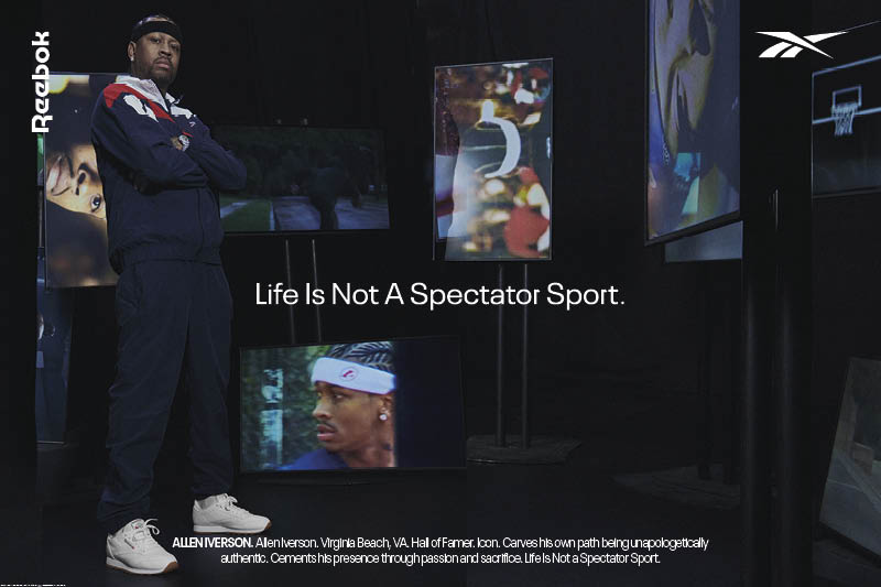 Reebok Debuts Bold New Campaign, “Life is Not a Spectator Sport”