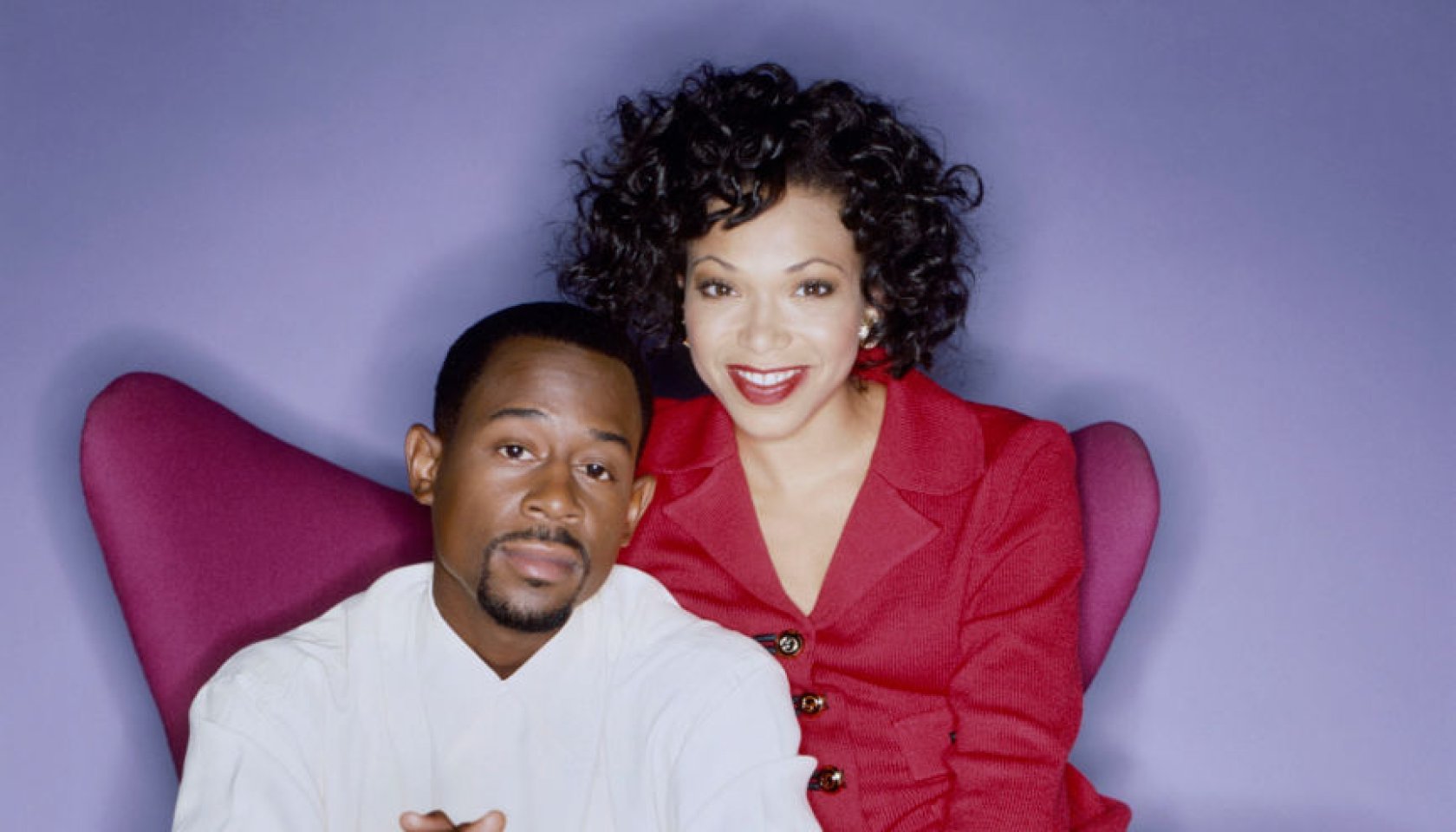 Martin Lawrence And Tisha Campbell-Martin Portrait Session 1996