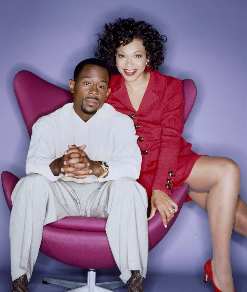 Martin Lawrence And Tisha Campbell-Martin Portrait Session 1996