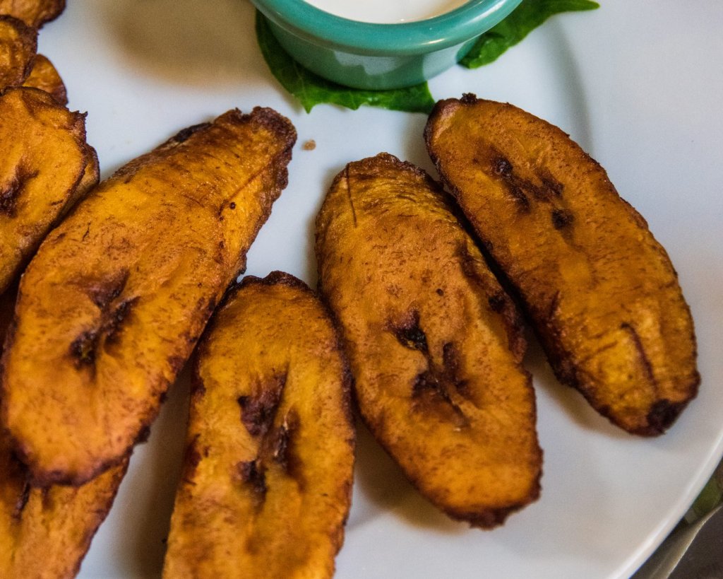 Mexican fried bananas