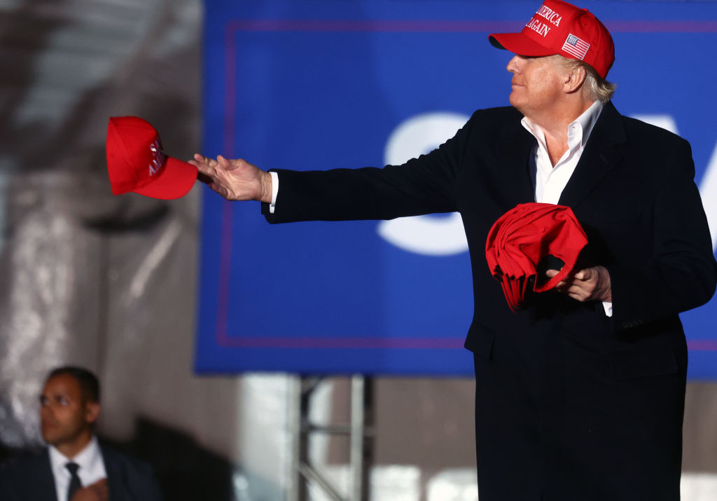 Former President Donald Trump Holds Rally In Florence, Arizona