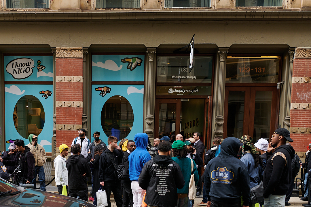 Steven Victor & NIGO's VICTOR VICTOR x Shopify NYC Pop