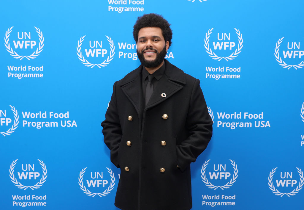 U.N. World Food Programme Welcomes The Weeknd as Goodwill Ambassador