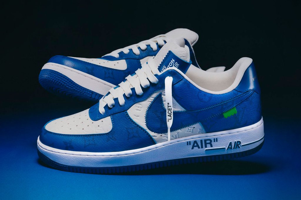 HypeNeverDies on X: A$AP Bari Receives An Early Pair Of Louis Vuitton x  Nike Air Force 1 Low 👀  / X