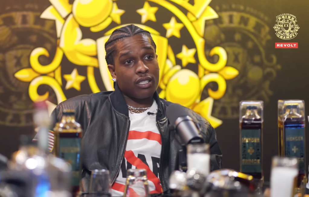 A$AP Rocky On 'Drink Champs'