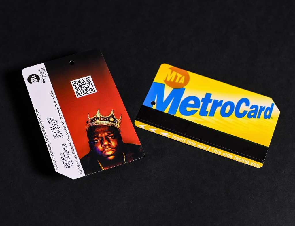 Notorious BIG MTA MetroCard