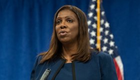 Attorney General Letitia James makes announcement about...