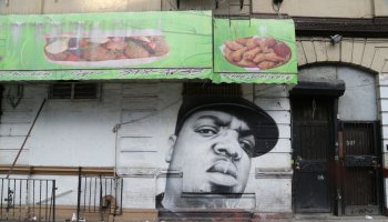 The Notorious B.I.G. Mural in Brooklyn