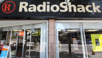 A RadioShack store is seen in Santa Moni