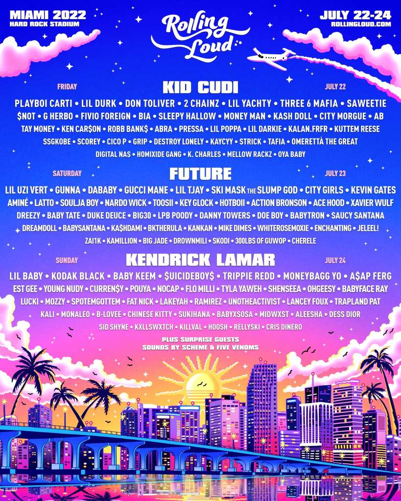 Kid Cudi Rolling Loud Miami
