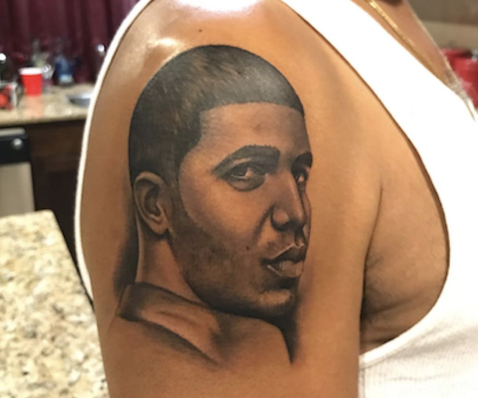 Drake and the musicians with tattoos of other musicians  BBC News