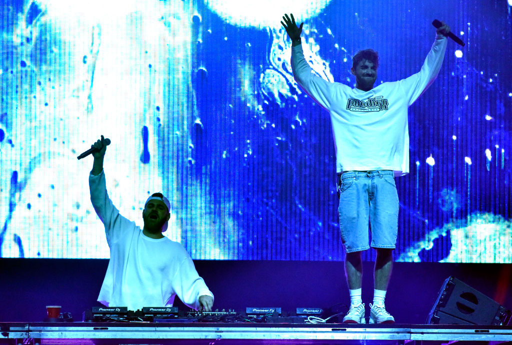 The Chainsmokers Perform At Lake Tahoe Outdoor Arena At Harveys