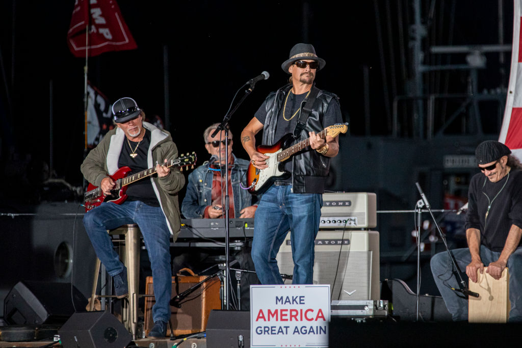 Donald Trump Jr. Hosts Donald Trump Rally Featuring Performance By Kid Rock