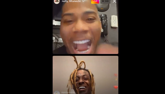 Lil Wayne & Nelly Try To Figure Out IG Live, Twitter Reacts #LilWayne