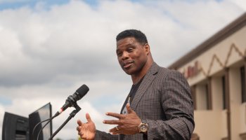 Herschel Walker Campaigns For Senator Of Georgia With Nikki Haley