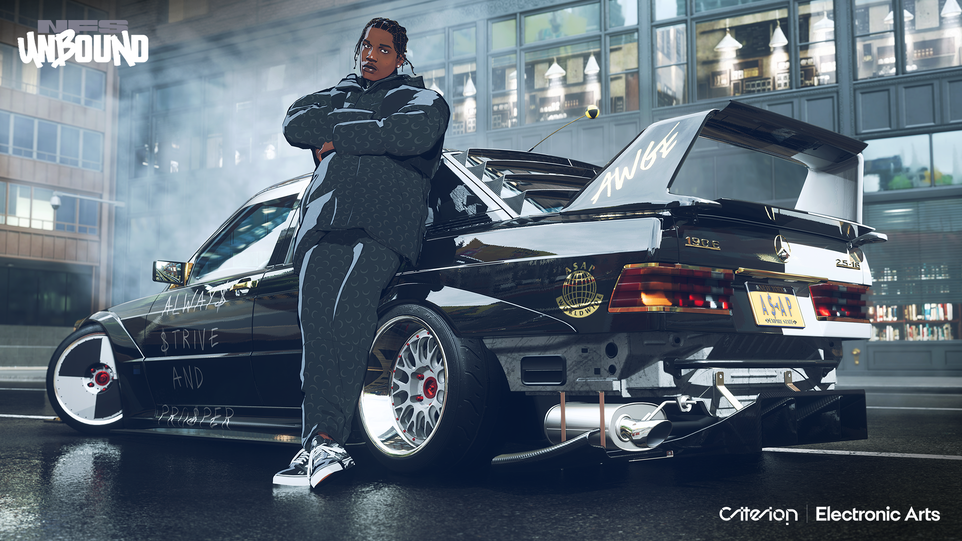 Need For Speed Unbound Trailer Features A$AP Rocky