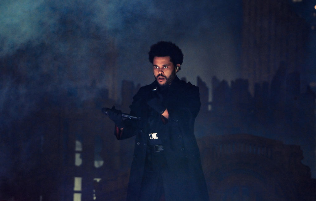 The Weeknd Performs At Mercedes-Benz Stadium