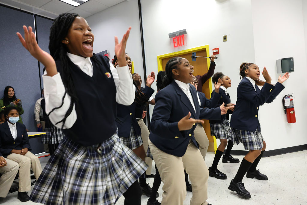 Sean “Diddy” Combs Surprises Students at His Capital Preparatory School in the Bronx