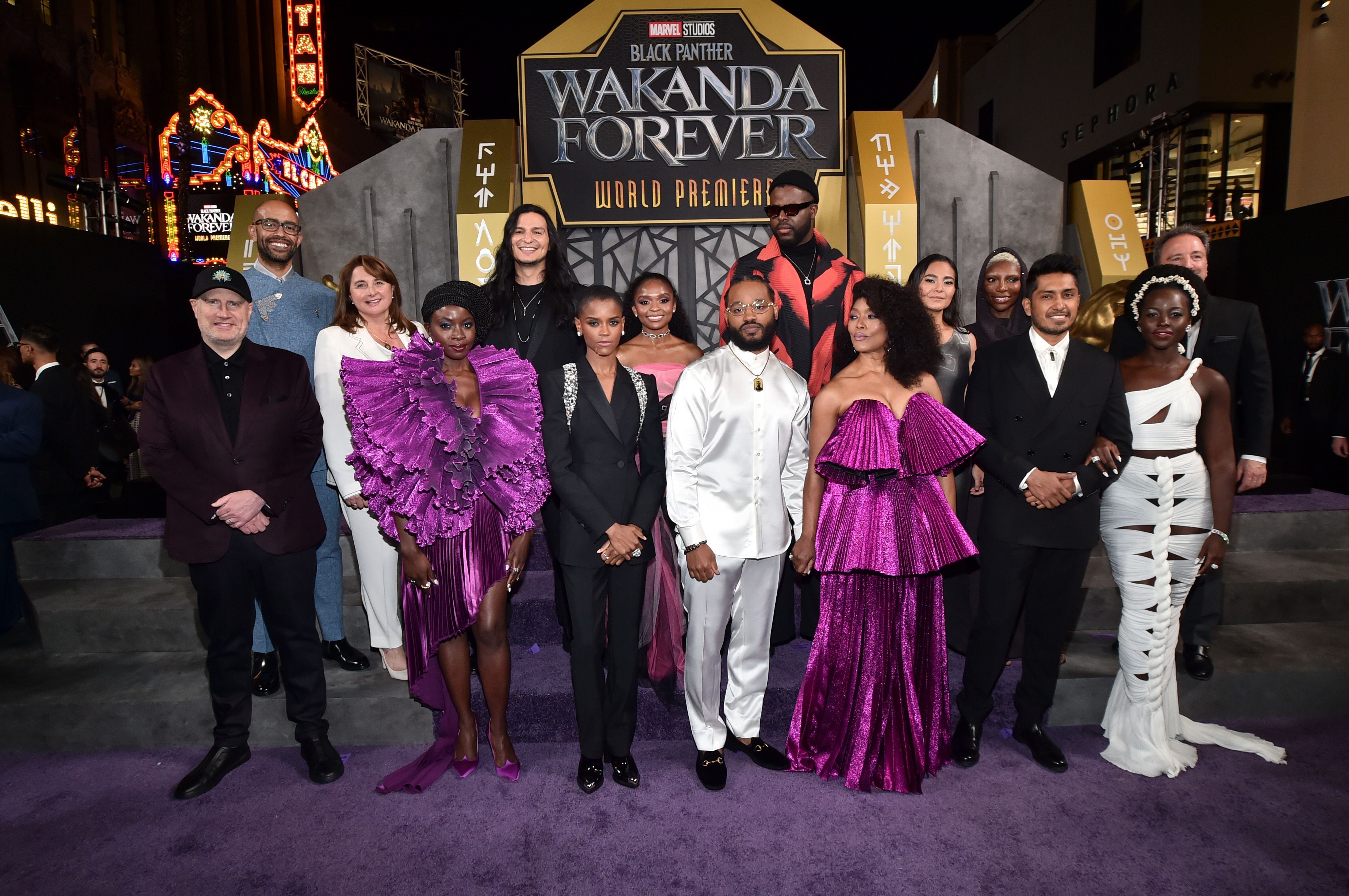 World premiere of Black Panther: Wakanda Forvere