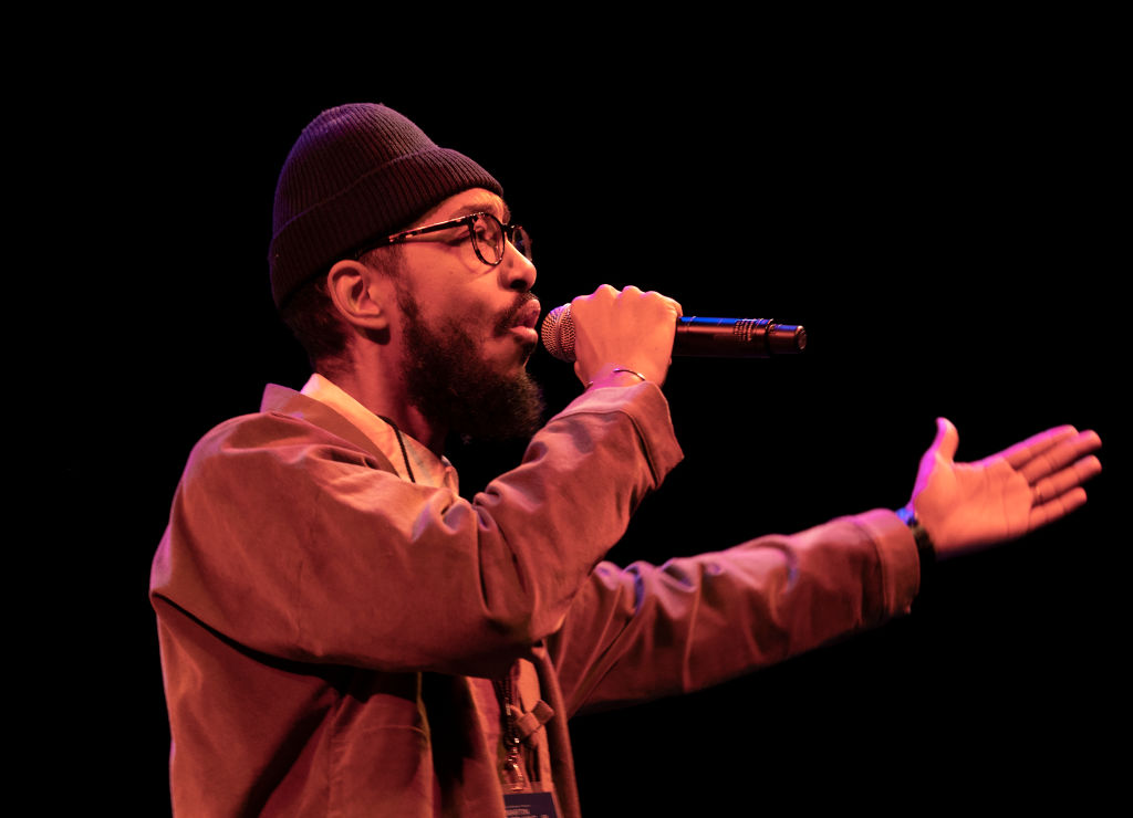 Oddisee aka Amir Mohamed during 33rd Brooklyn Tribute to Dr...