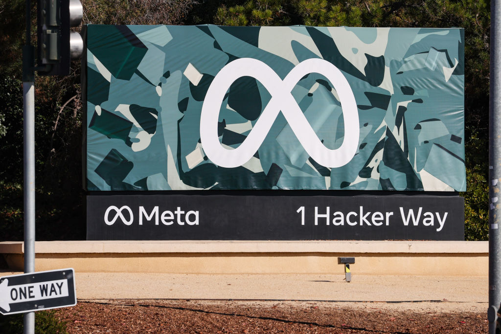 Facebook - Meta Headquarters in Menlo Park, CA