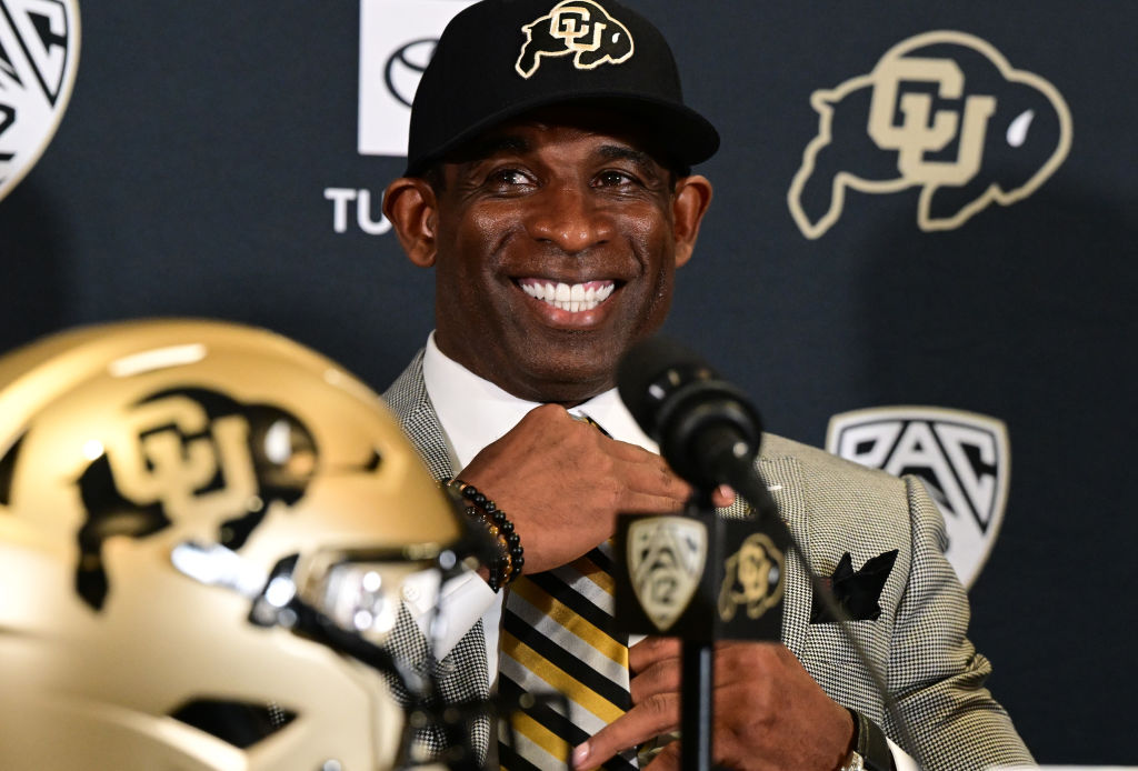 Deion Coach Prime Sanders named head football coach at University of Colorado, Boulder.