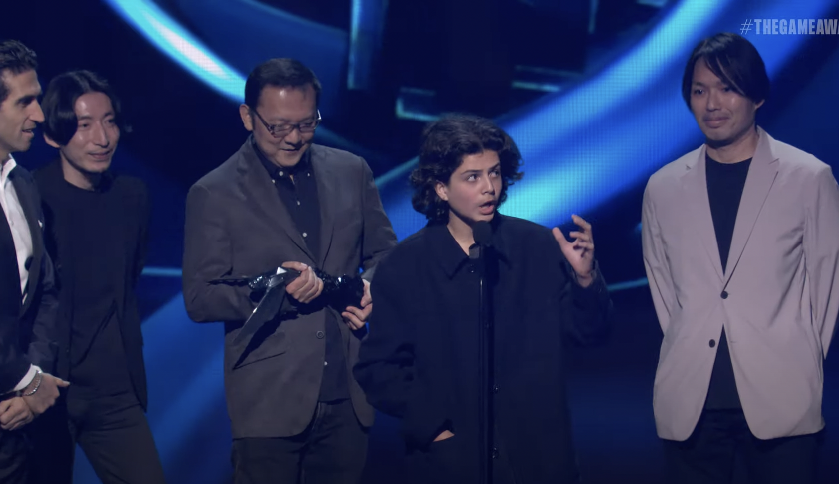 The Game Awards Final Award Almost Ruined By Stage Crasher