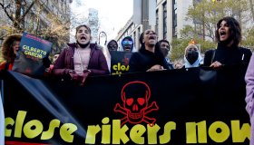 Rally And March To Close Rikers Island