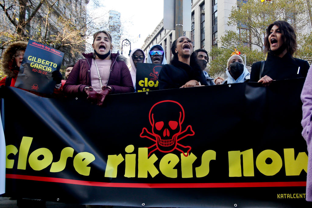 Rally And March To Close Rikers Island