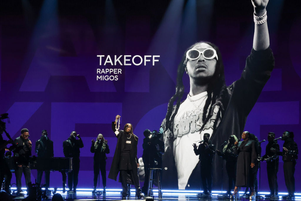 Quavo Pays Homage To Takeoff At Last Night’s Grammy Awards