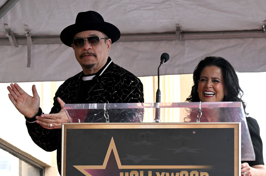 Ice-T Menerima Bintangnya Di Hollywood Walk of Fame