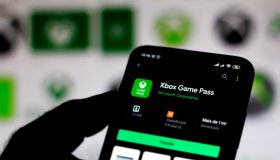In this photo illustration the Xbox Game Pass logo is seen...