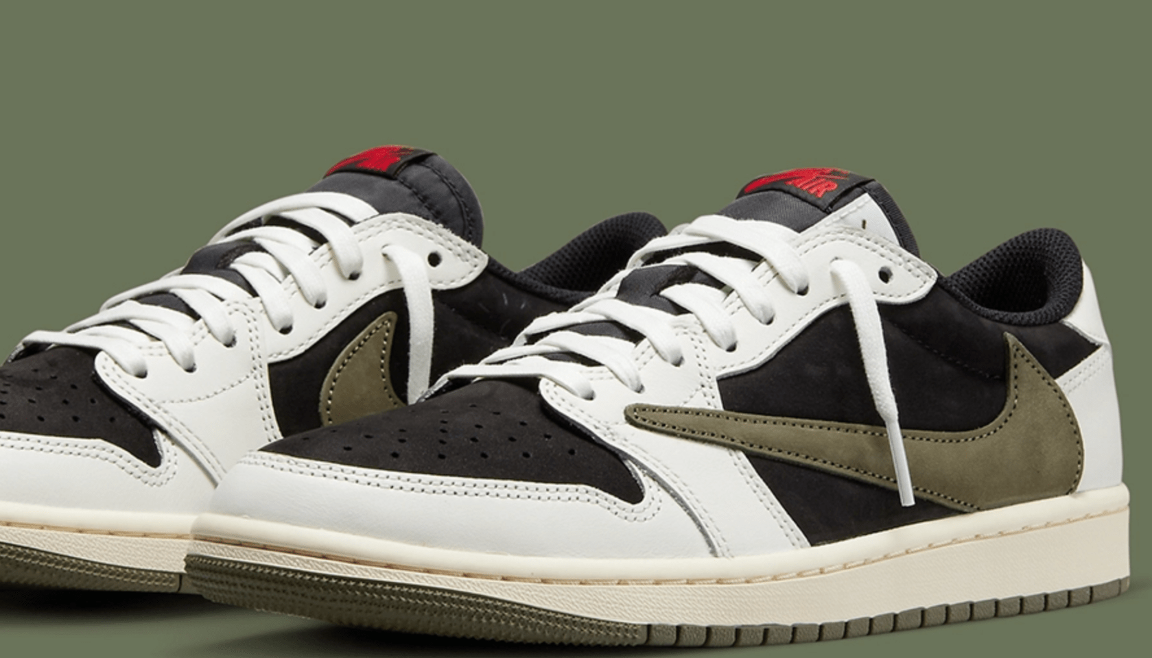 Travis Scott x Air Jordan 1 "Olive"