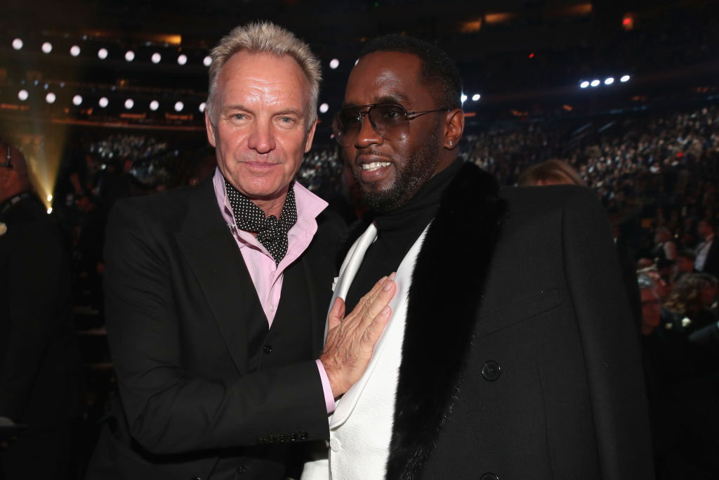 Diddy Pays Sting K A Day For 26-Year-Old Sting Sample, Allegedly