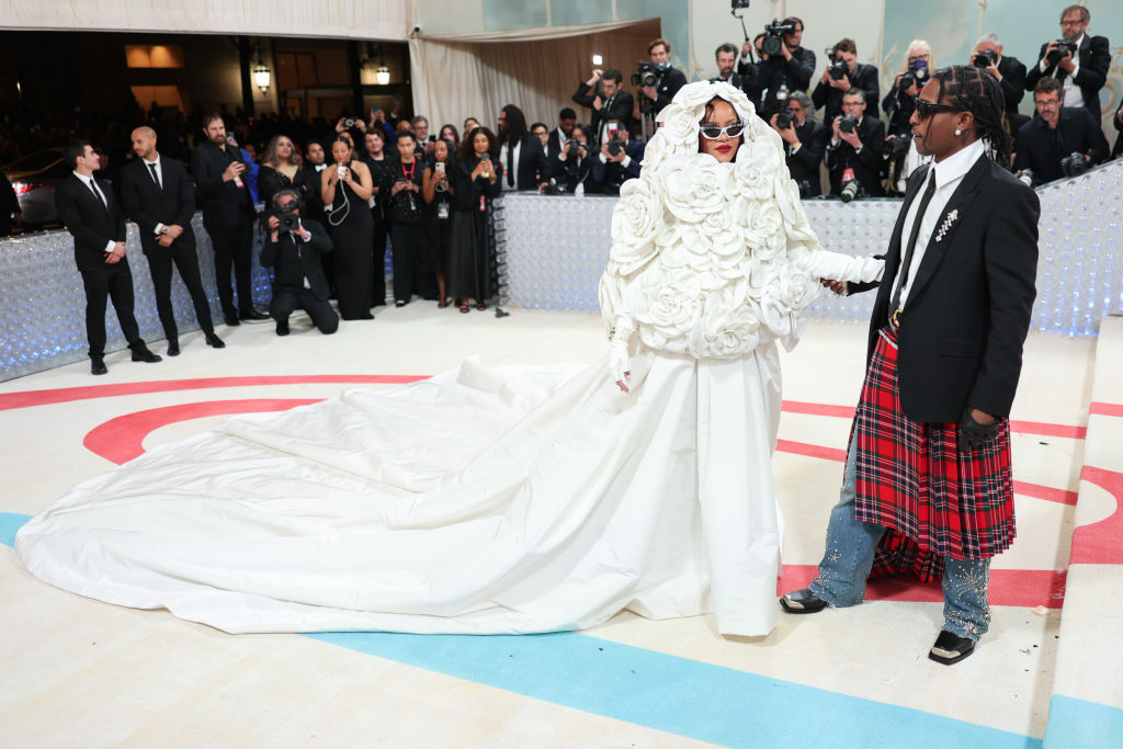A$AP Rocky's Met Gala Fit Was A Tribute To Karl Lagerfield