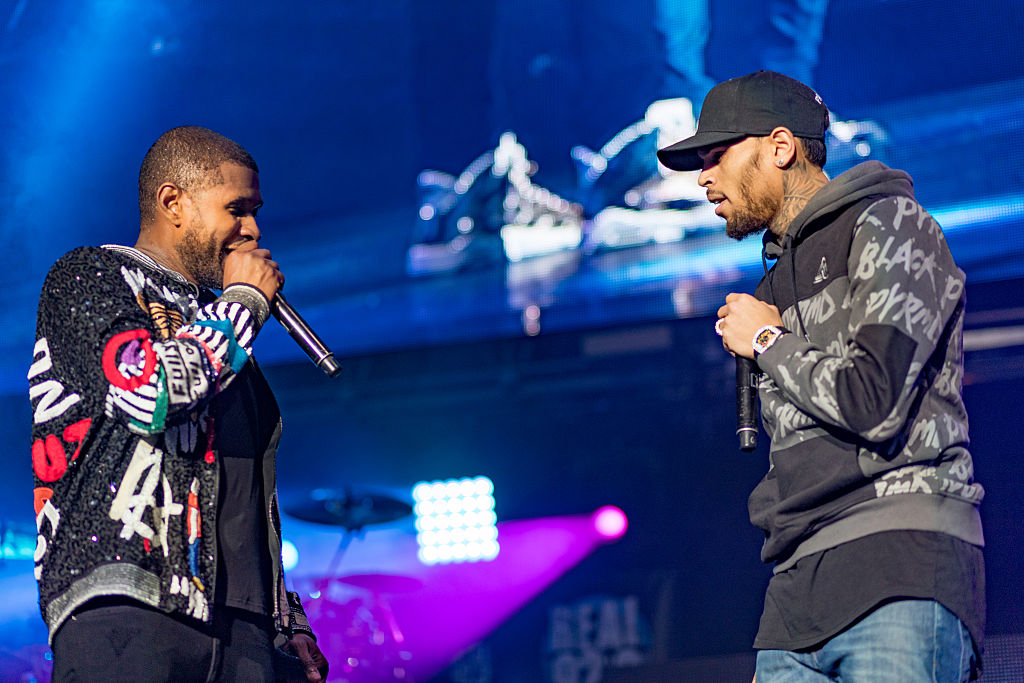 <div>Not The VERZUZ We Wanted: Usher & Chris Brown Allegedly Got Into It After Birthday Party Argument</div>