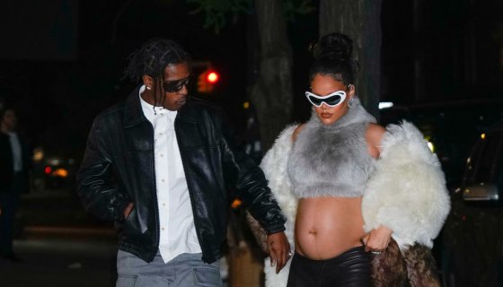 Rihanna & A$AP Rocky Spotted Out In NYC For Rapper’s Birthday