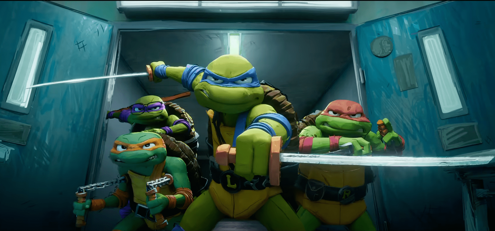The Young Heroes In A Half Shell Battle Ice Cube’s Superfly In Latest ‘TMNT: Mutant Mayhem’ Trailer