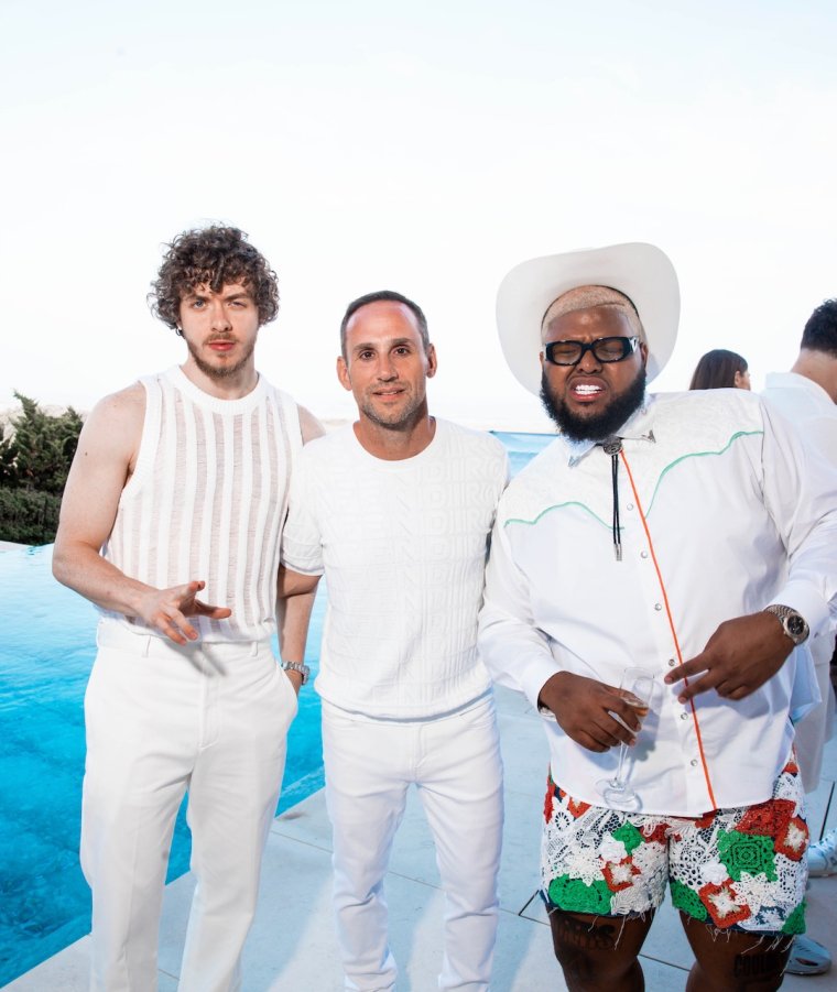 Michael Rubin white party