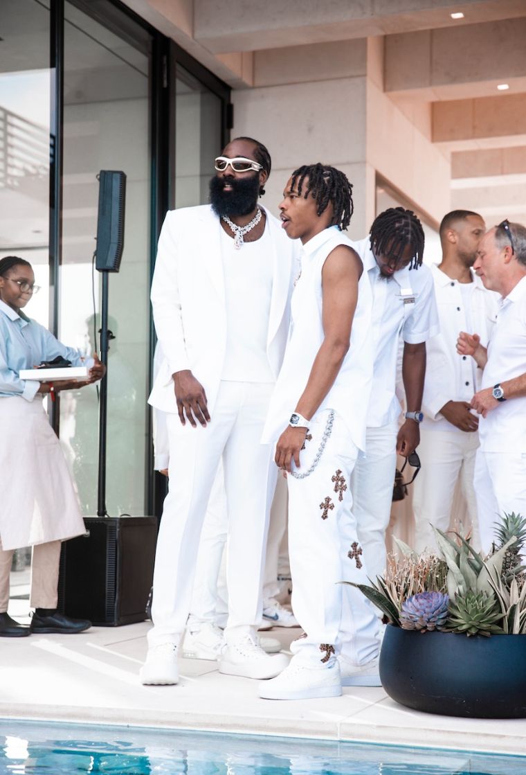 Michael Rubin white party