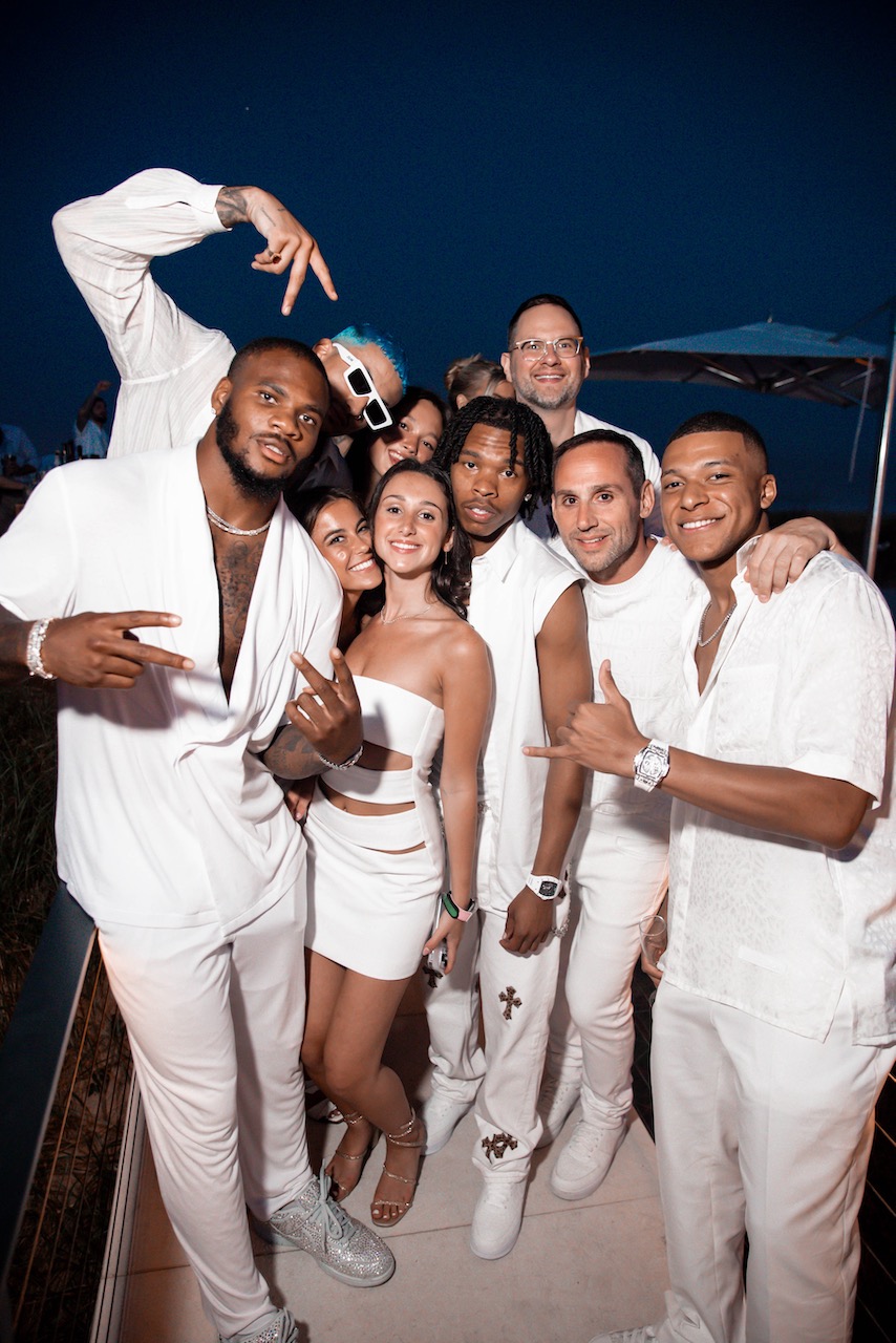 Michael Rubin white party