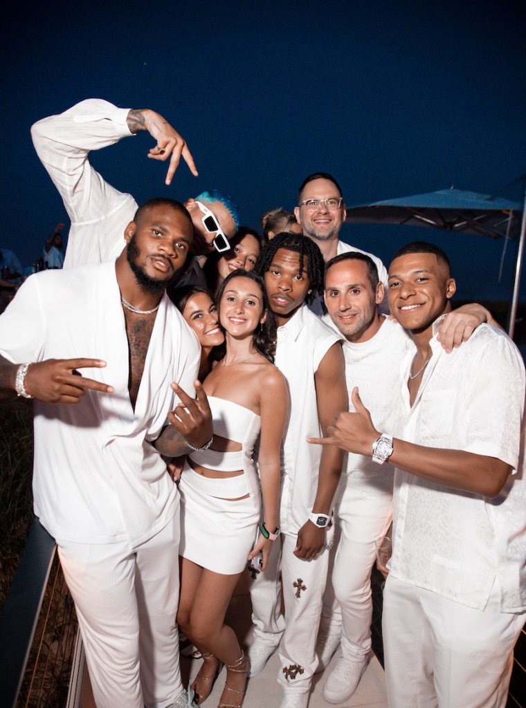 Michael Rubin white party