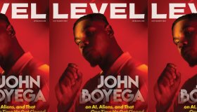 John Boyega LEVEL cover