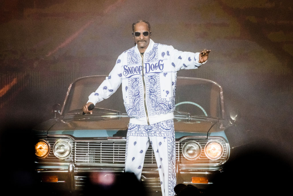 Snoop Dogg And Wiz Khalifa Perform At Budweiser Stage