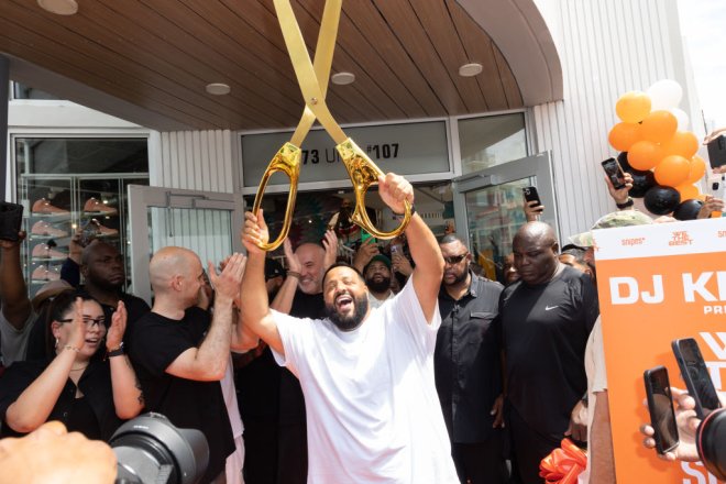DJ Khaled & SNIPES Open We The Best x SNIPES Store In Miami