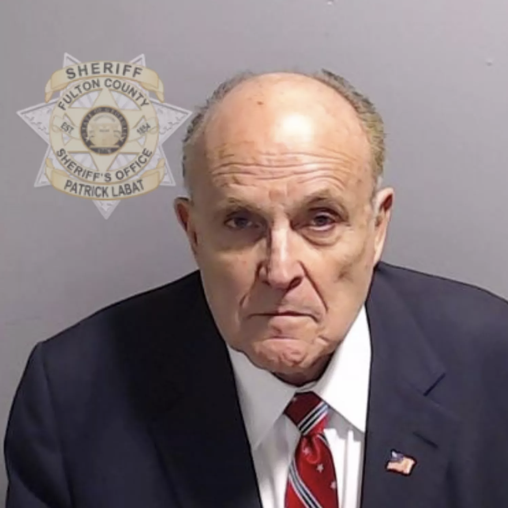Rudy Giuliani - Trump Co-defendants mugshots