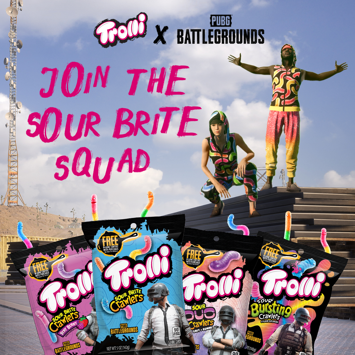 HHW Gaming: Trolli x ‘PUBG: Battlegrounds’ Link Up For Exclusive In-Game Content