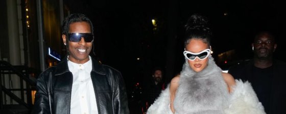 Rihanna & A$AP Rocky Debut Baby Riot Rose Mayers In New Family
Photoshoot