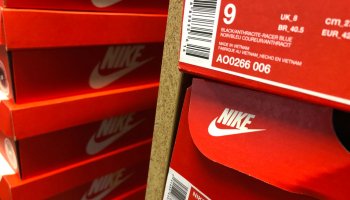 Nike stolen sneakers Chicago police theft