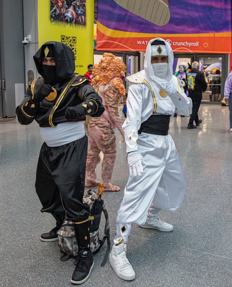 Black & White Ninjetti Rangers (Mighty Morphin' Power Rangers)